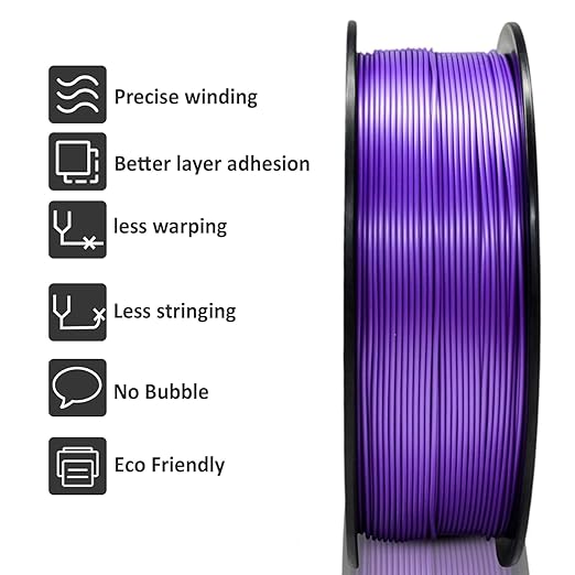 GIANTARM 3D Printer Filament, 1Kg Spool, 1.75mm Dimension Accuracy +/- 0.03mm - Image 3