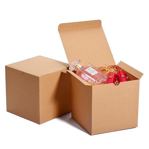 MESHA 6x6x6 Gift Boxes with Lids, Bridesmaid & Groomsmen Proposal, Party Favor by MESHA