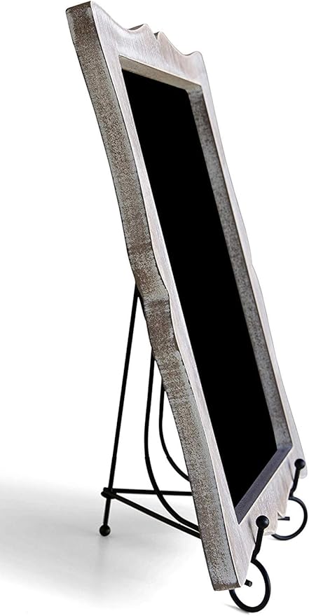 Small Chalkboard Sign with Easel + White Liquid Chalk Marker | Hanging or - Image 8