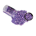 Edible Purple Sugar Pearls Candy Sprinkles 120G/ 4.23Ounce Baking Cake by Homankit