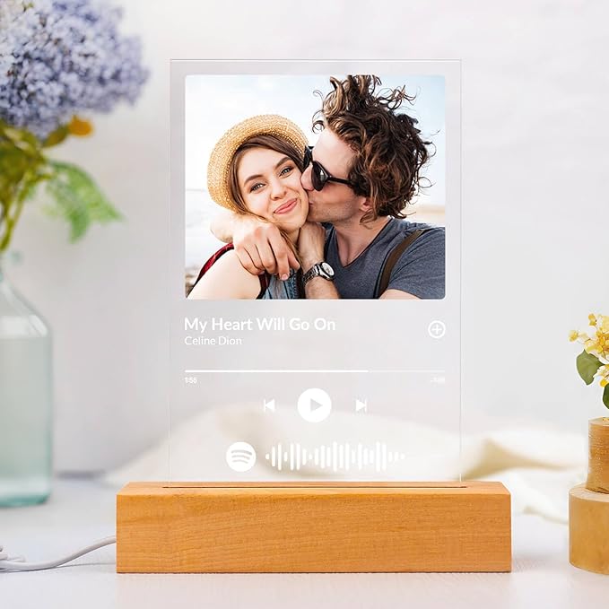 Custom Spotify Plaque, Customized Acrylic Song Plaque/Glass Album Cover - Image 6