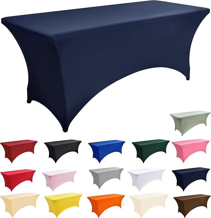 6-Pack 6ft Spandex Table Covers - Image 3