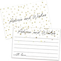 Advice and Wishes Cards, Double-sided Blank Cards by ZEDEV