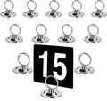 New Star Foodservice 23398 Ring-Clip Table Number Holder/Number Stand/Place by NewStarFoodservice