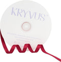 Scarlet Red Satin Ribbon 3/8 inch X Continuous 100 Yards, Single Face Polyester by Kryvusribbon