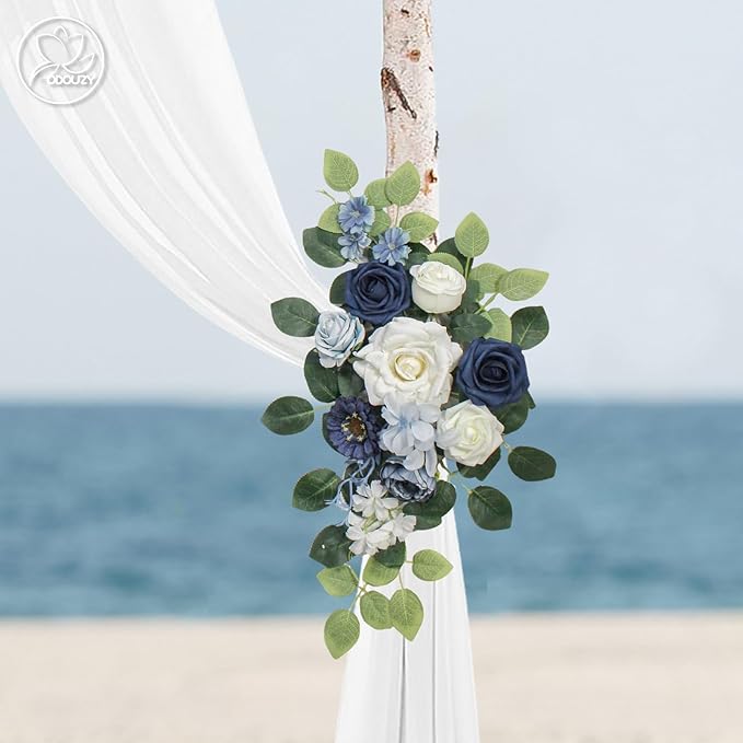 Wedding Arch Flowers Kit, Artificial Flower Arch Decor - Image 4