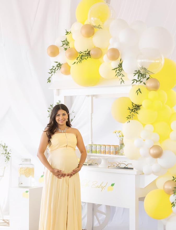 Yellow and White Balloons - Image 5
