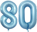 GOER Number 80 Balloons for 80th Birthday Party Decorations, 42 Inch Jumbo Foil by GOER