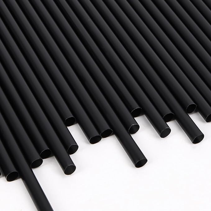 Tomnk 500pcs Straws Disposable, 10.3 Inches Plastic Straws, Plastic Drinking - Image 4