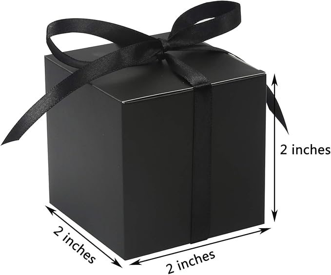 COTOPHER 60pcs Small Gift Boxes, Favor Boxes 2x2x2 inches Paper Gift Boxes - Image 7