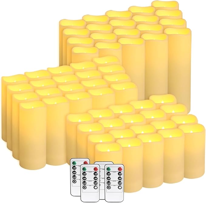 48-Pack LED Flameless Candles - Image 3