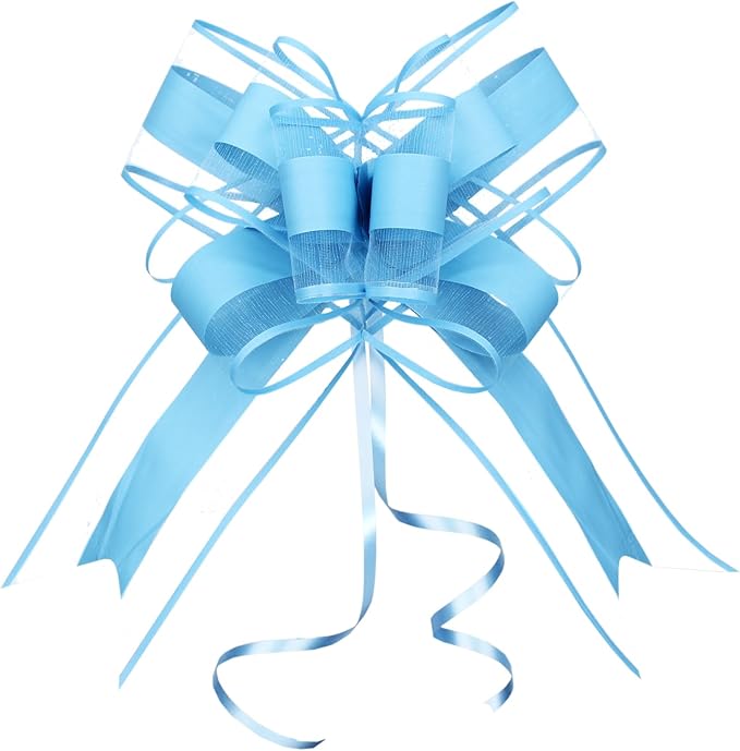 WEWILUCK Gift Wrap Bows Big, Flower Bouquet, Pull Bows by WEWILUCK
