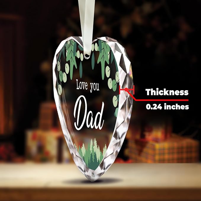 NewEleven Gifts for Dad, Love You Dad Gift Keepsake, Father Birthday Gift - Image 3