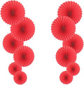 HQZ Red Party Hanging Fans DIY Set by HQZ
