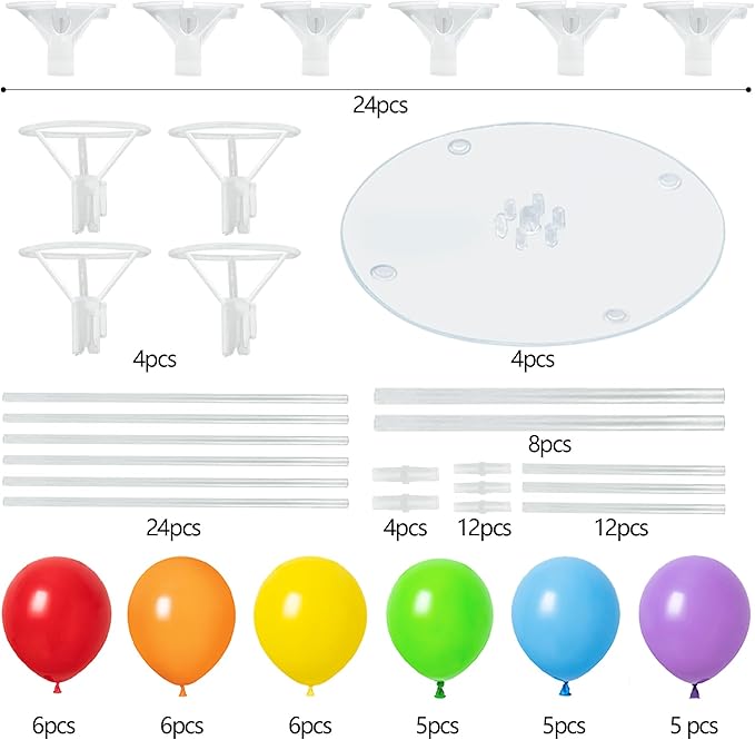 4 Balloon Stand Kit For Table - Image 6