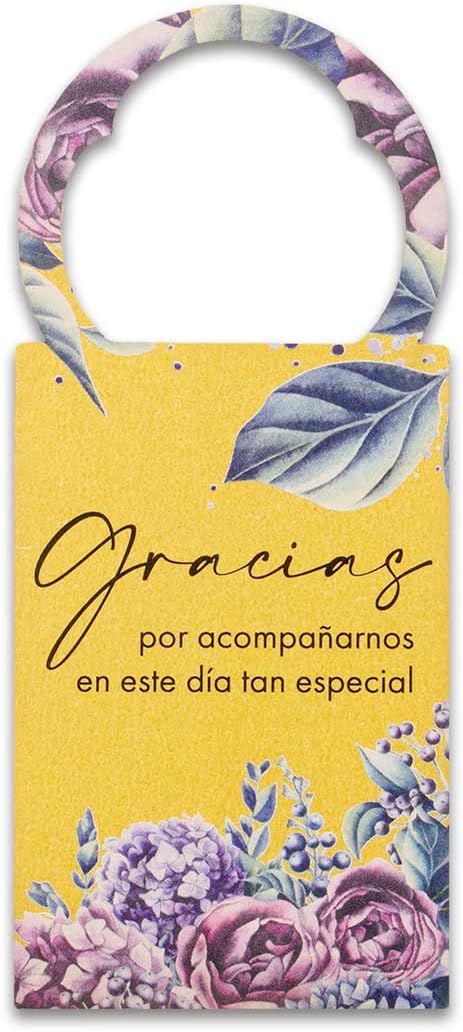 Summer-Ray 50pcs Gracias Mini Champagne Mini Wine Bottle Weding Party Favors by Summer-Ray.com