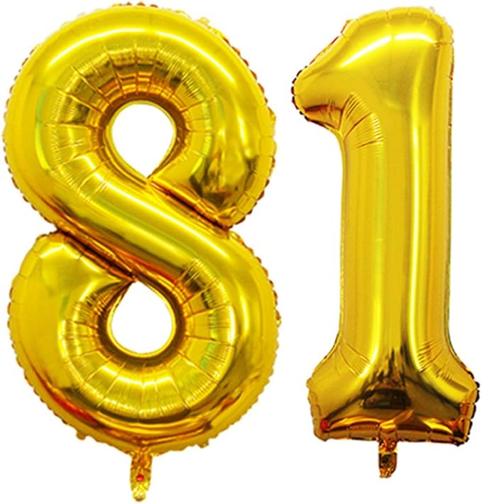 GOER Number 18 Balloons for 18th Birthday Sweet 18 Party Decorations, 42 Inch - Image 2