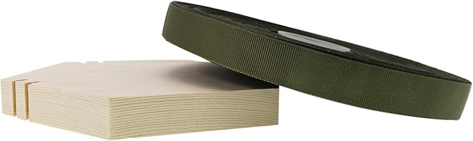 Jesep One Roll 100 Yards 3/4" Soild Grosgrain Ribbon Boutique Gift Wrapping - Image 3