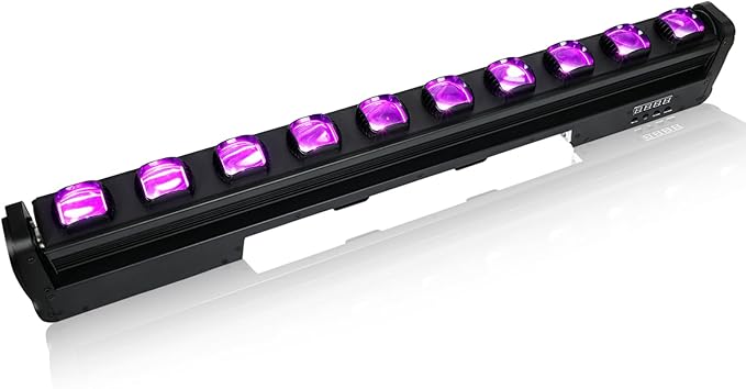 Betopper 10x15w RGBW Moving Beam LED Light Bar, 10 Eye Stage Light Strobe Beam by BetopperDirect