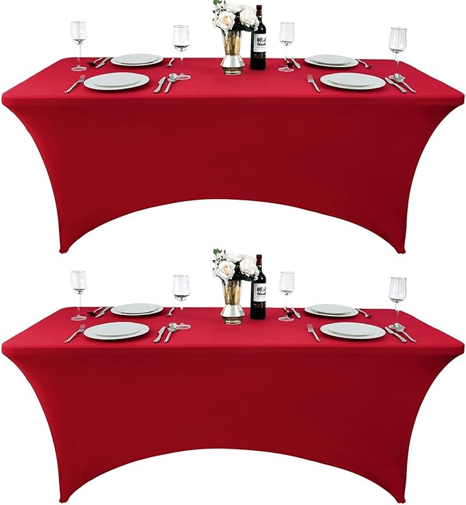 2-Pack 4ft Spandex Table Covers by Unknown
