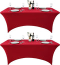 2-Pack 6ft Spandex Table Covers by Unknown