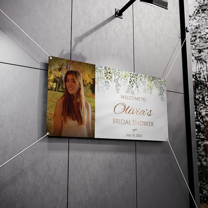 Personalized Bridal Shower Banner, Bridal Shower Banner, Bridal Shower Welcome - Image 3