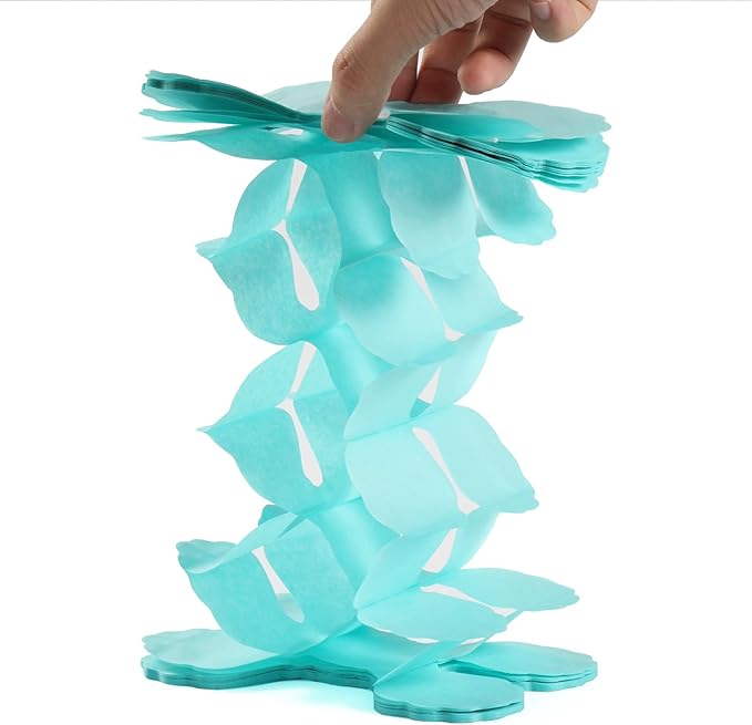 Pink-Purple Mint Mermaid Party-Decorations Streamers-Garland - Image 4