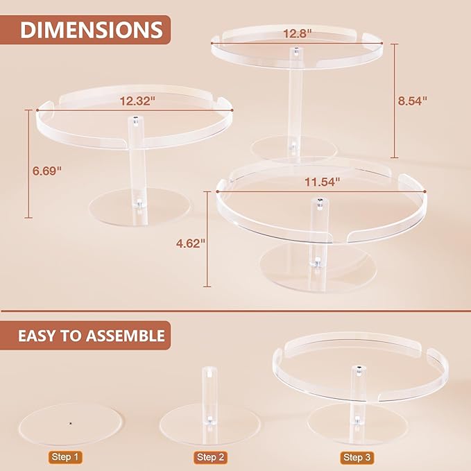 Acrylic Cupcake Stand, Cupcake Tower Holder Display - Image 4