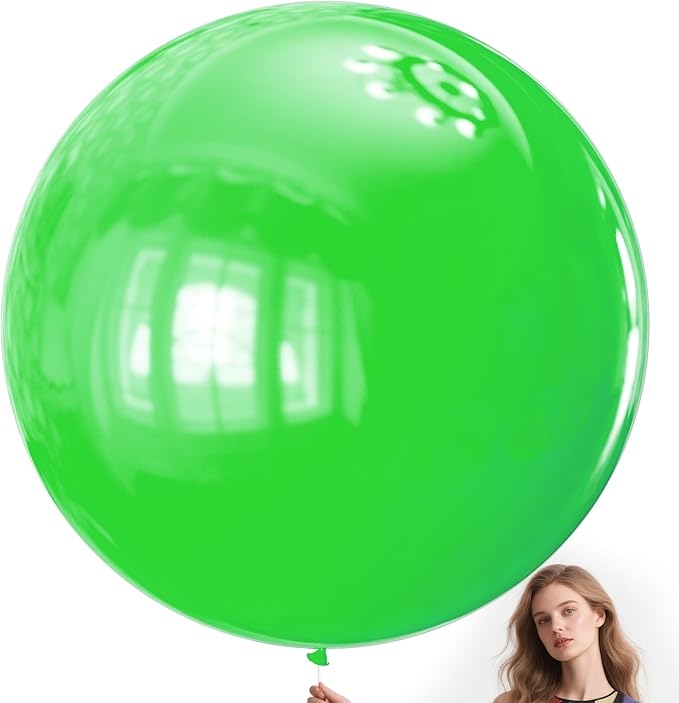 KAWKALSH Lime Green Balloons 9pcs 36 Inch Extra Large Big Jumbo Giant Neon by %E7%AB%8B%E5%8D%B3%E8%B4%AD%E4%B9%B0