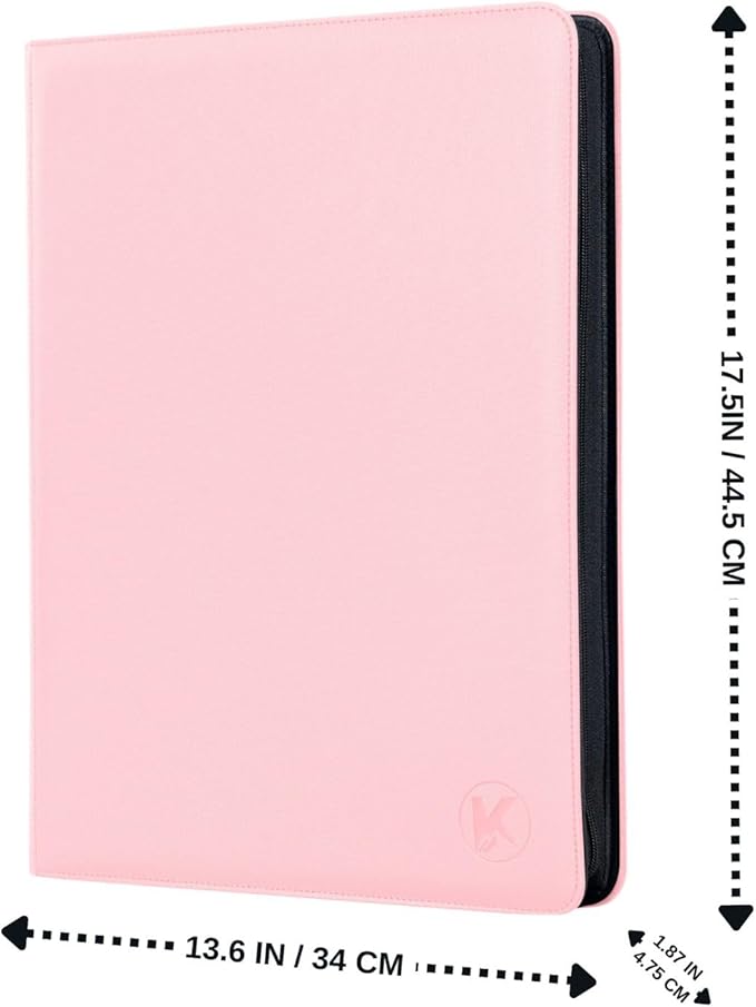 1000+ Pockets Trading Card Binder, 16-Pocket Card Ablum Compatible - Image 7