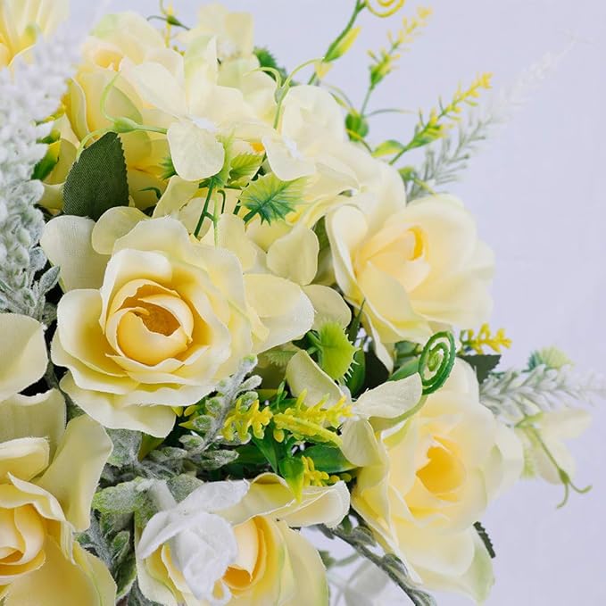 LESING Artificial Flowers with Vase - Image 3