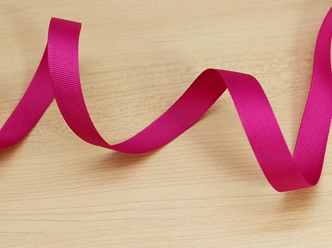 Jesep One Roll 100 Yards Soild Grosgrain Ribbon Boutique Gift Wrapping Package - Image 3