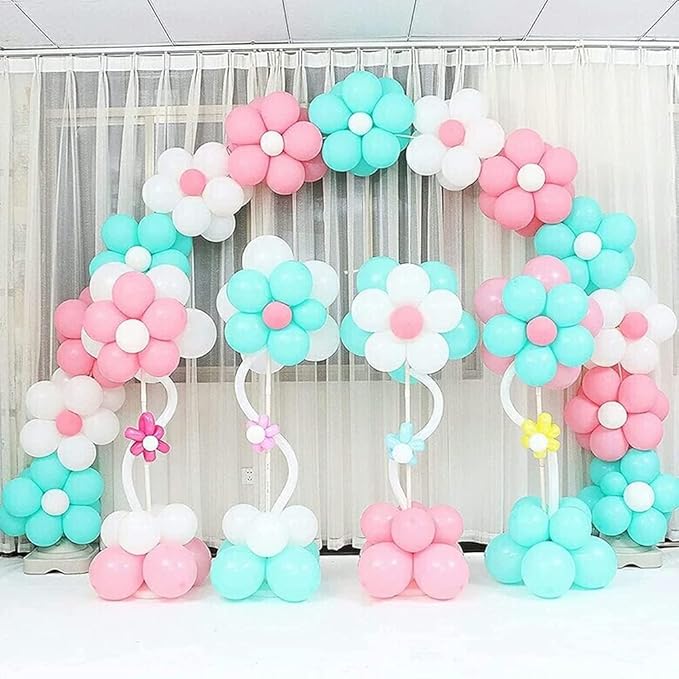 ROYALHOUSE Flower Balloon Clips Flower Shape Balloon Clips Holder 5 Balloon Clip - Image 8