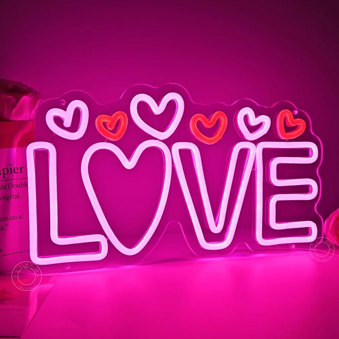 SYLHOME Led Neon Light Sign Love - Image 6