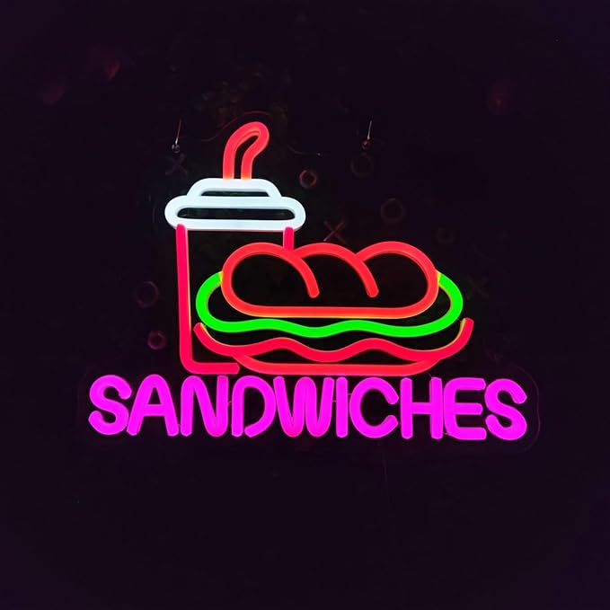 Sandwiches Neon Sign Sandwich Neon Signs - Image 3