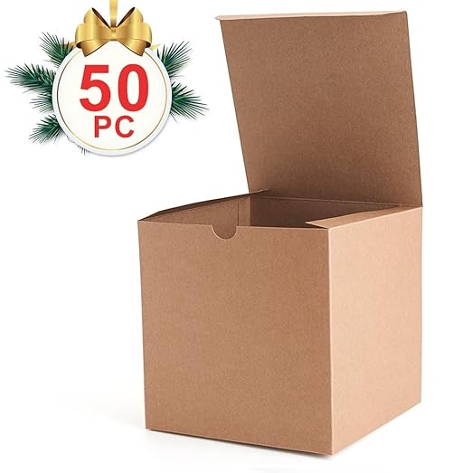 MESHA 6x6x6 Gift Boxes with Lids, Bridesmaid & Groomsmen Proposal, Party Favor - Image 8