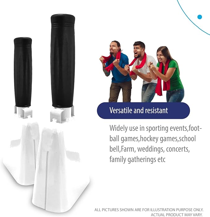 Deke Home - 2 Pack 7 Inch Steel Cowbells - Image 7