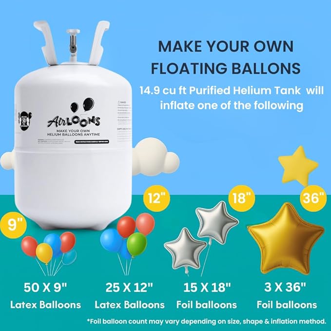 Airloons Helium Balloon Kit - Image 2