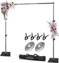 Pipe and Drape Photography Backdrop Stand Kit Adjustable Photo Background Stand by HYJ-INC