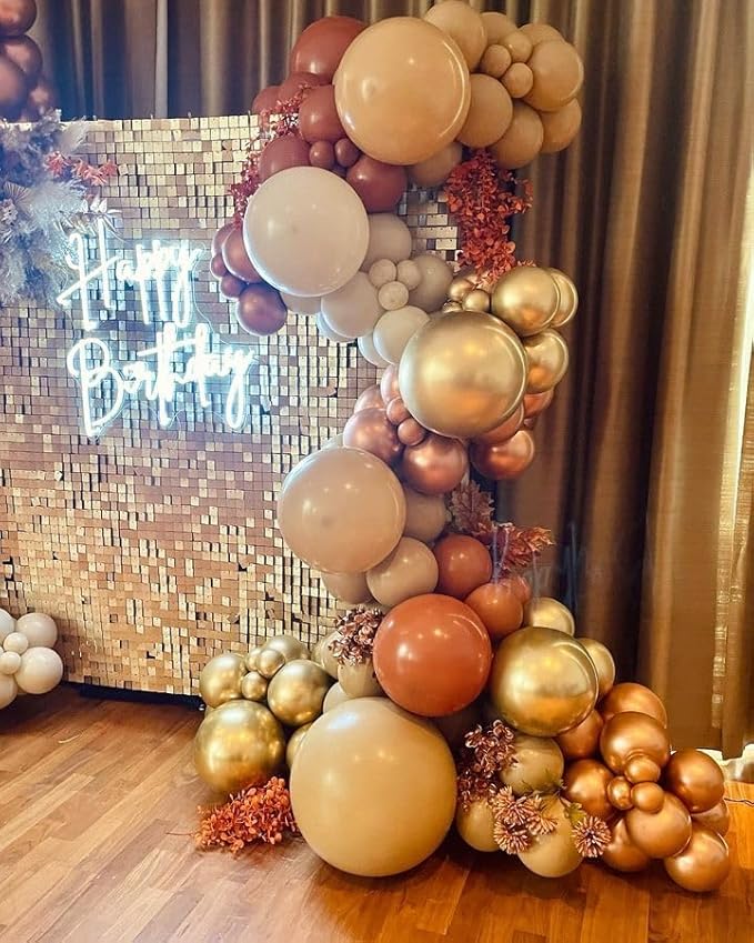 Bezente Brown Balloons 18 Inch - Image 7
