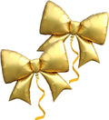36 Inches Bow Foil Balloon Huge Bowtie Gold Balloon by GLASNES