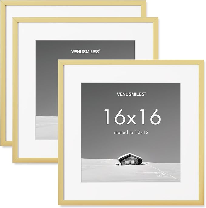 16x16 inch Picture Frame, 16x16 Photo Frames by Venusmiles