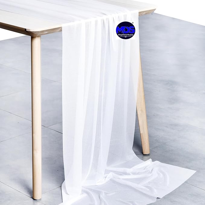 MDS Halloween Chiffon Table Runner - Image 2