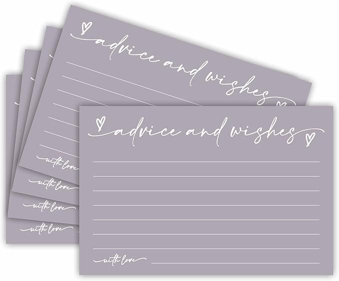30 Advice & Wishes Cards by Nuckxy