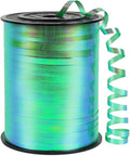 KMER LIFE Green Gradient Curling Ribbon, 1/5" Wide x 500 Yards Christmas by KMERLIFE
