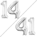 GOER Number 14 Balloons for 14th Birthday Sweet 14 Party Decorations, 42 Inch by GOER