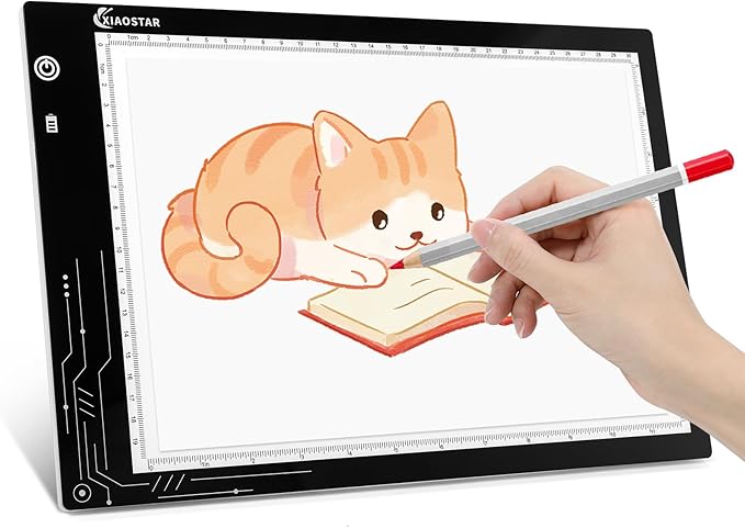 XIAOSTAR Rechargeable Light Box Drawing A4, Tracing Board by XIAOSTAR