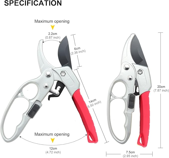 Ultra Sharp Germany Steel Pruning Shears - Image 8