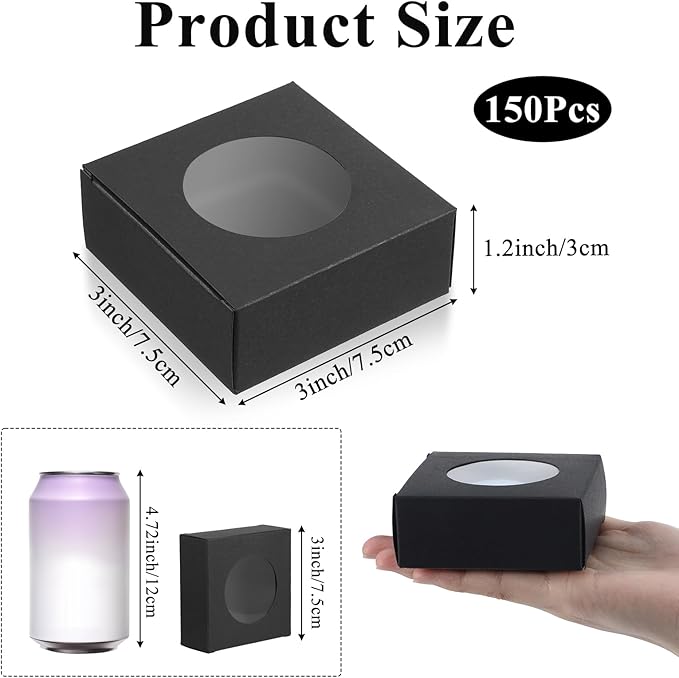 ADLABLD 150 Pcs Small Soap Boxes - Image 2