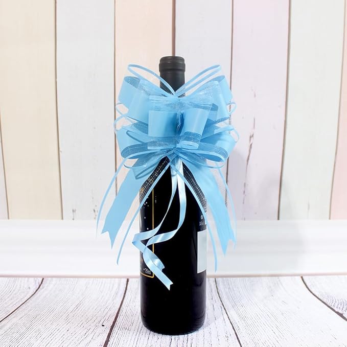 WEWILUCK Gift Wrap Bows Big, Flower Bouquet, Pull Bows - Image 9